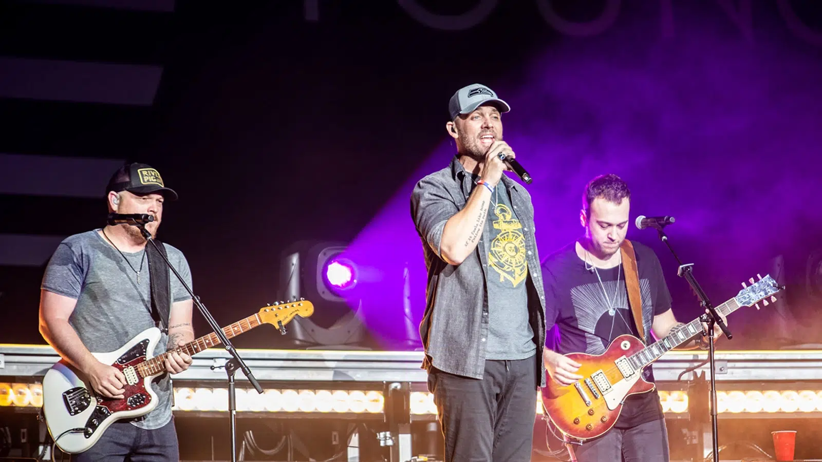 brett young with band country fair concert photography southern by Southern Exposure Media Group